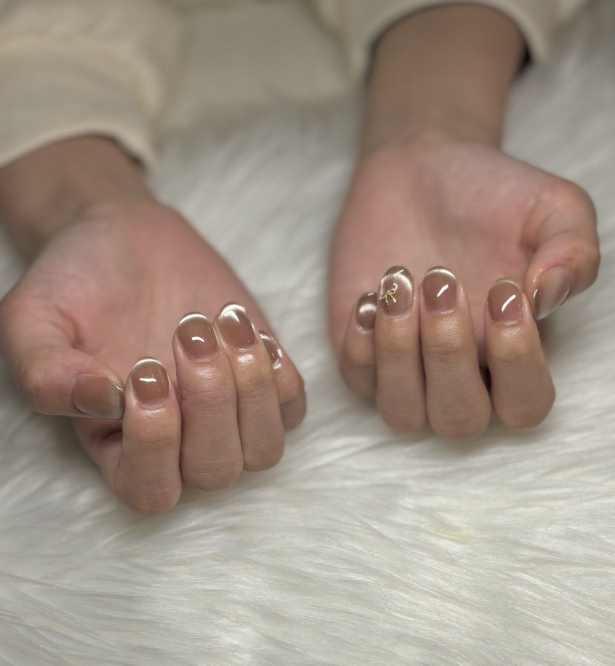 溝の口から通いやすいCoCo Nailのゴールド系エレガントネイル